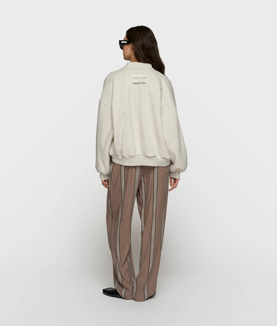 10 DAYS AMSTERDAM Comfort Pants Stripes Moonrock
