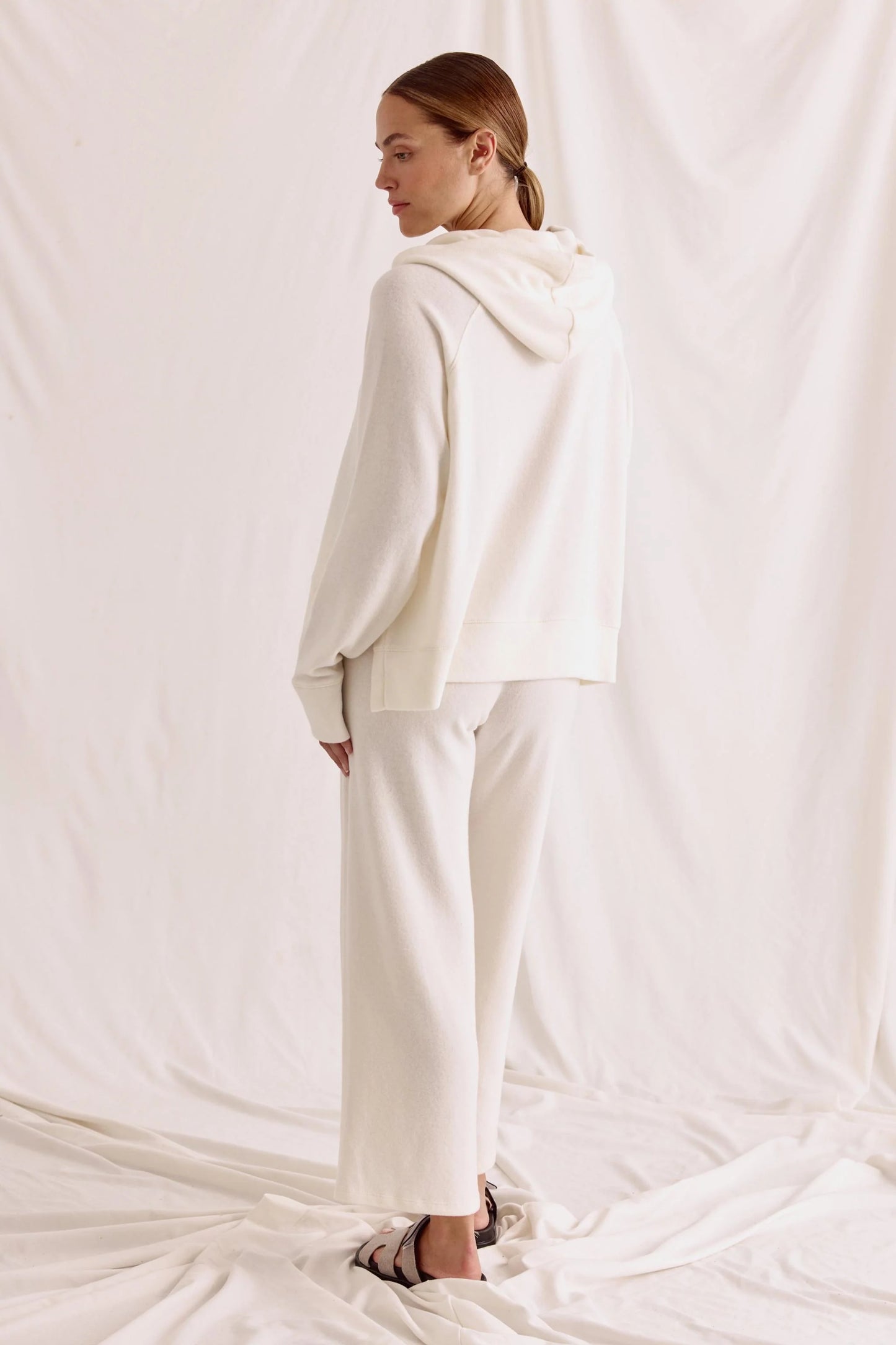 COTTON CANDY Hoodie Blanca