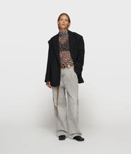 Lade das Bild in den Galerie-Viewer, 10DAYS AMSTERDAM Mesh Long Sleeve Leopard