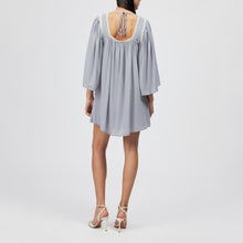Lade das Bild in den Galerie-Viewer, DRYKORN Vareen Babydoll-Tunika-Kleid Bleu