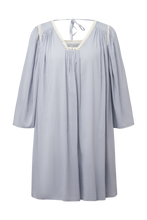 Lade das Bild in den Galerie-Viewer, DRYKORN Vareen Babydoll-Tunika-Kleid Bleu