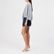 Lade das Bild in den Galerie-Viewer, DRYKORN Babydoll-Tunika-Bluse Bleu