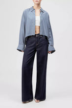 Lade das Bild in den Galerie-Viewer, DRYKORN Bluse Oshia Stripe Blue