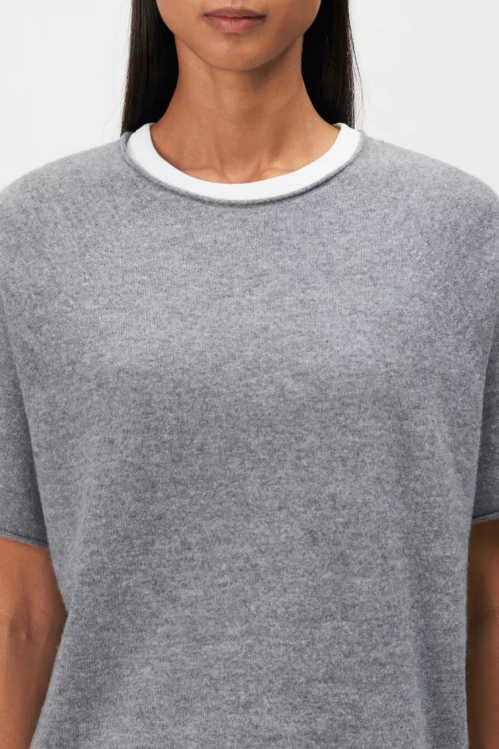 DRYKORN Damen Strickshirt Moeny grey