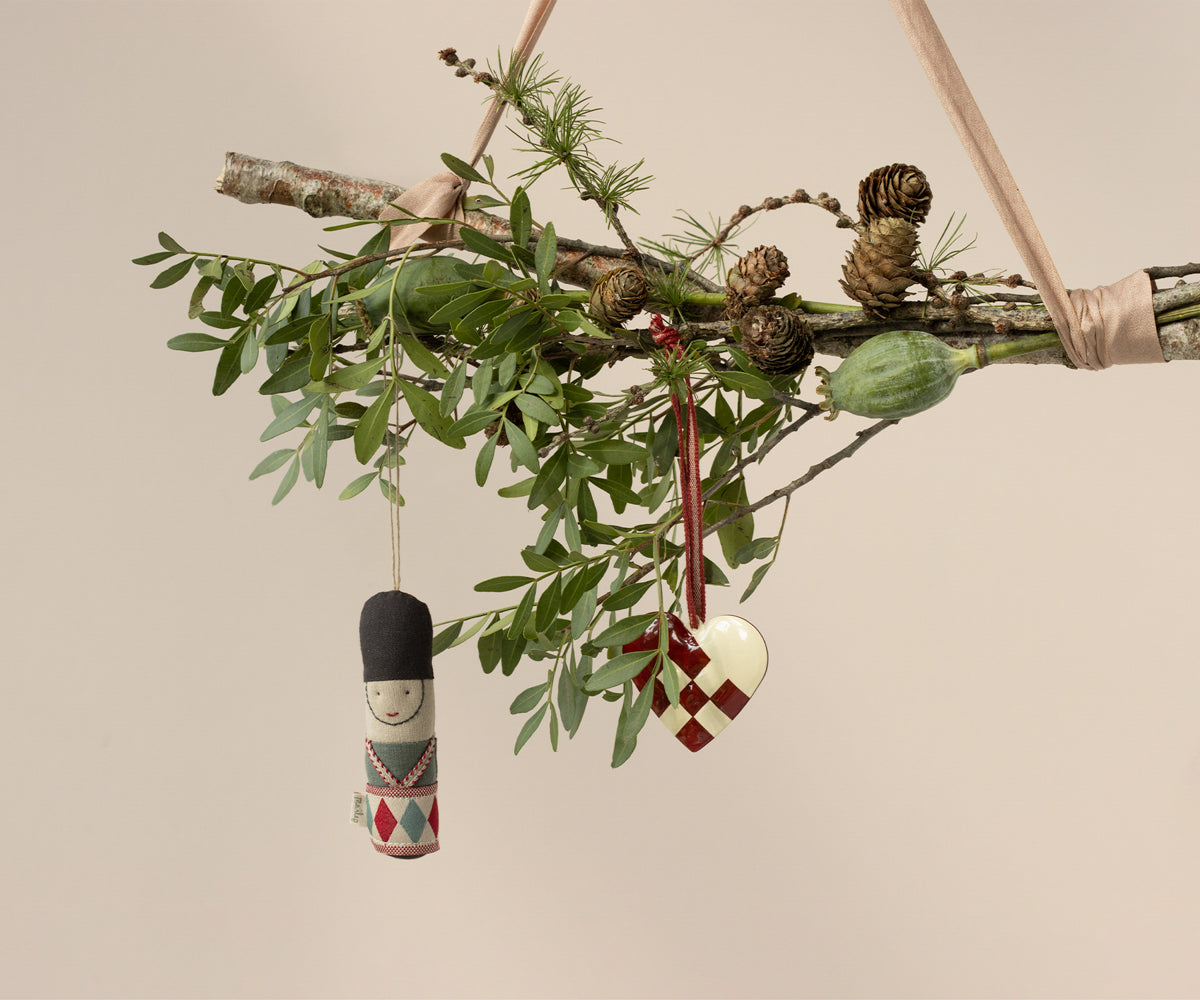 MAILEG Ornament Soldat Rot