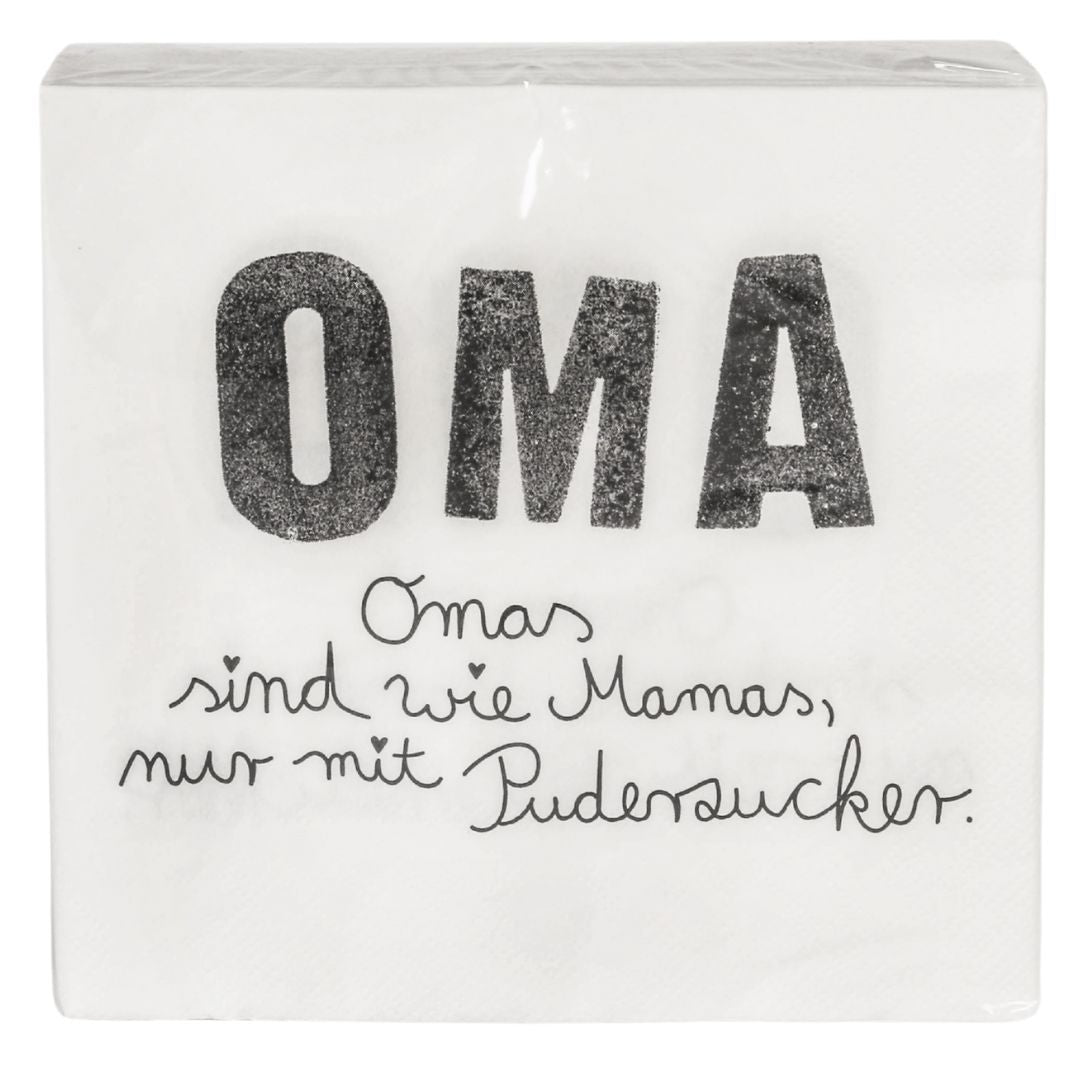 GOOD OLD FRIENDS Papierservietten Oma