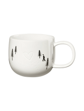 Lade das Bild in den Galerie-Viewer, ASA SELECTION Henkelbecher Heart in the Snow