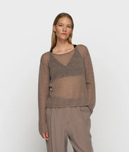 Lade das Bild in den Galerie-Viewer, 10DAYS AMSTERDAM Slim Knit Sweater Moonrock