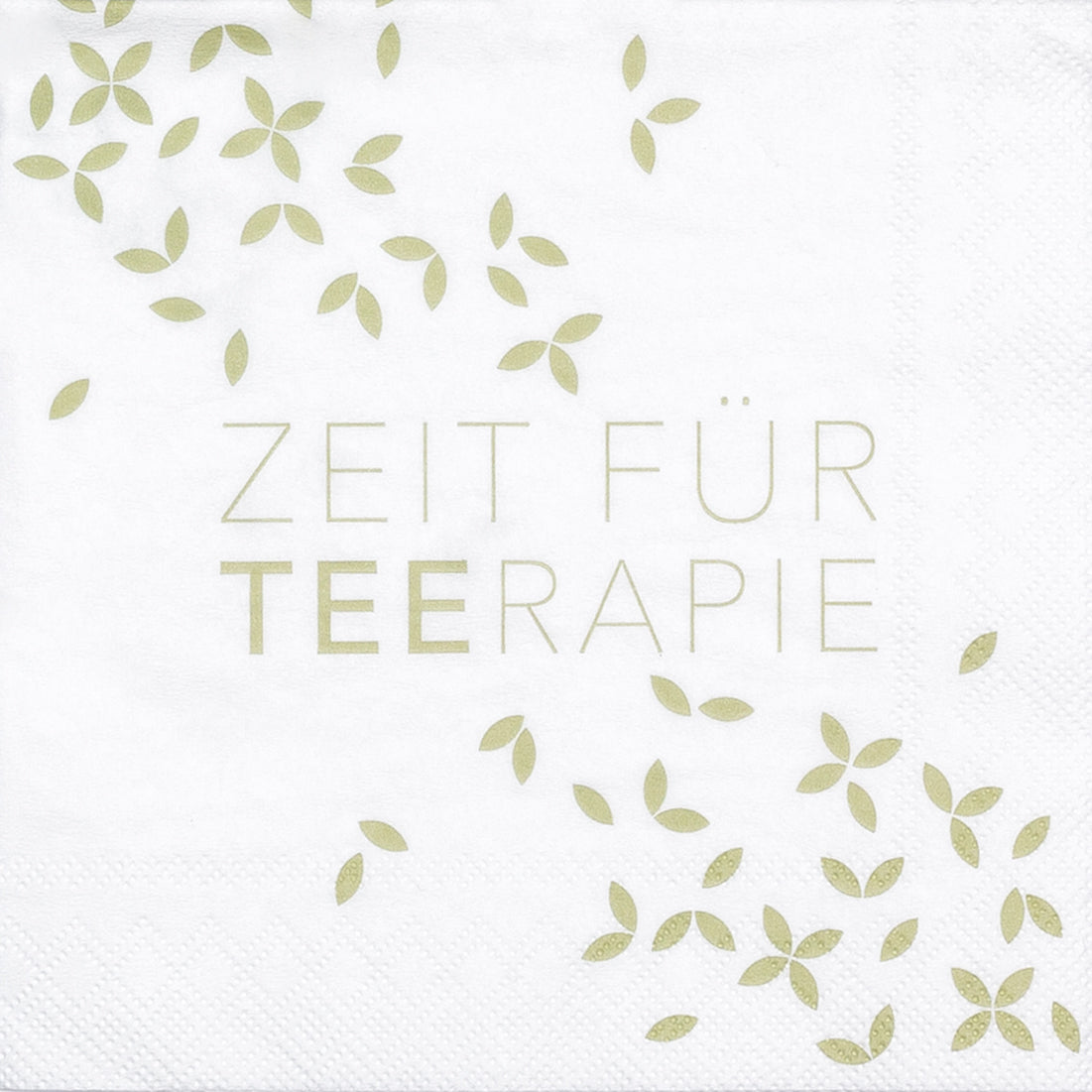 RAEDER DESIGN Cocktailservietten Zeit für Therapie