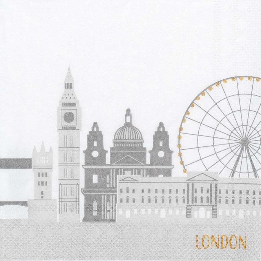 RAEDER DESIGN Cocktailservietten London