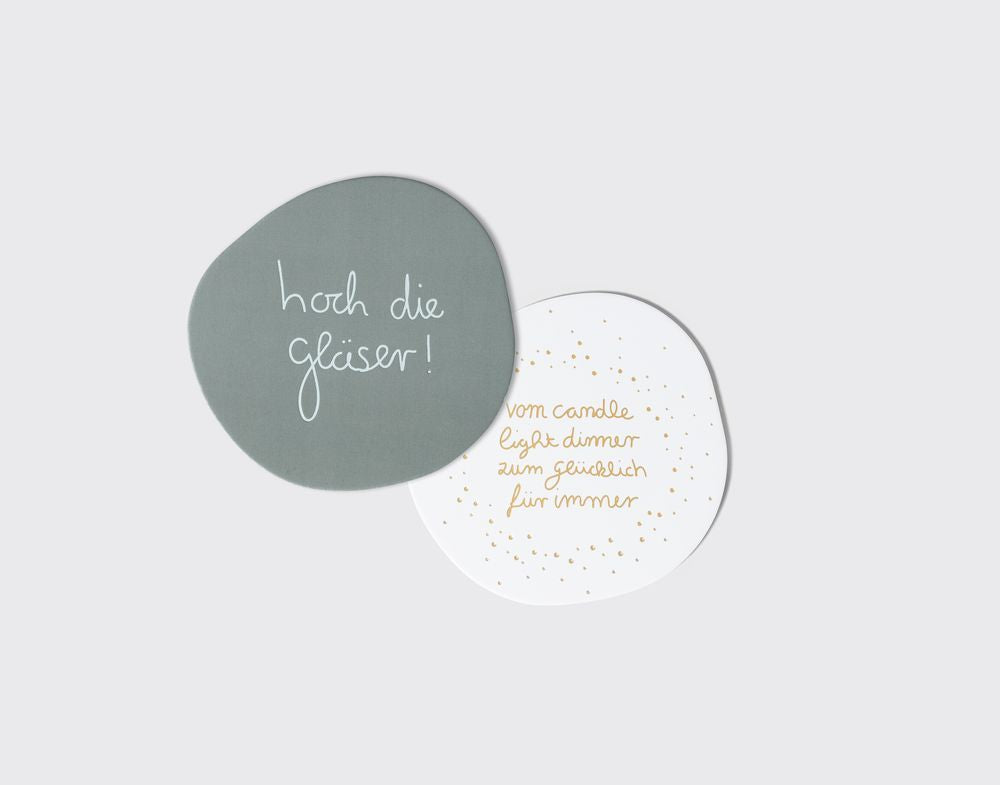 RAEDER DESIGN Untersetzerset Gläser & Dinner