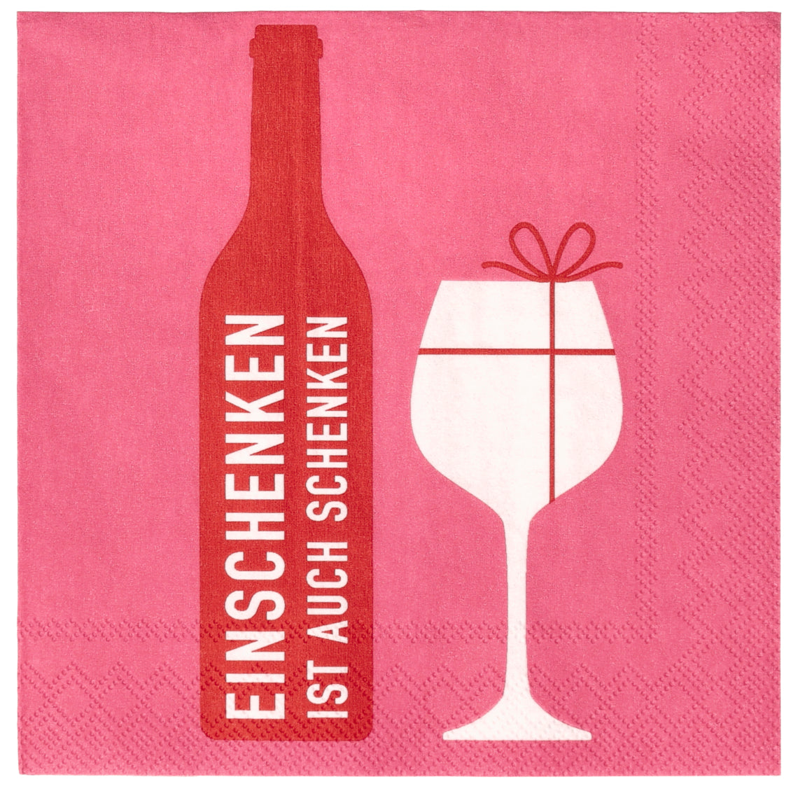RAEDER DESIGN Cocktailservietten Einschenken