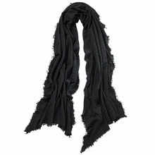 Lade das Bild in den Galerie-Viewer, PURSCHÖN Pure Cashmere Schal schwarz