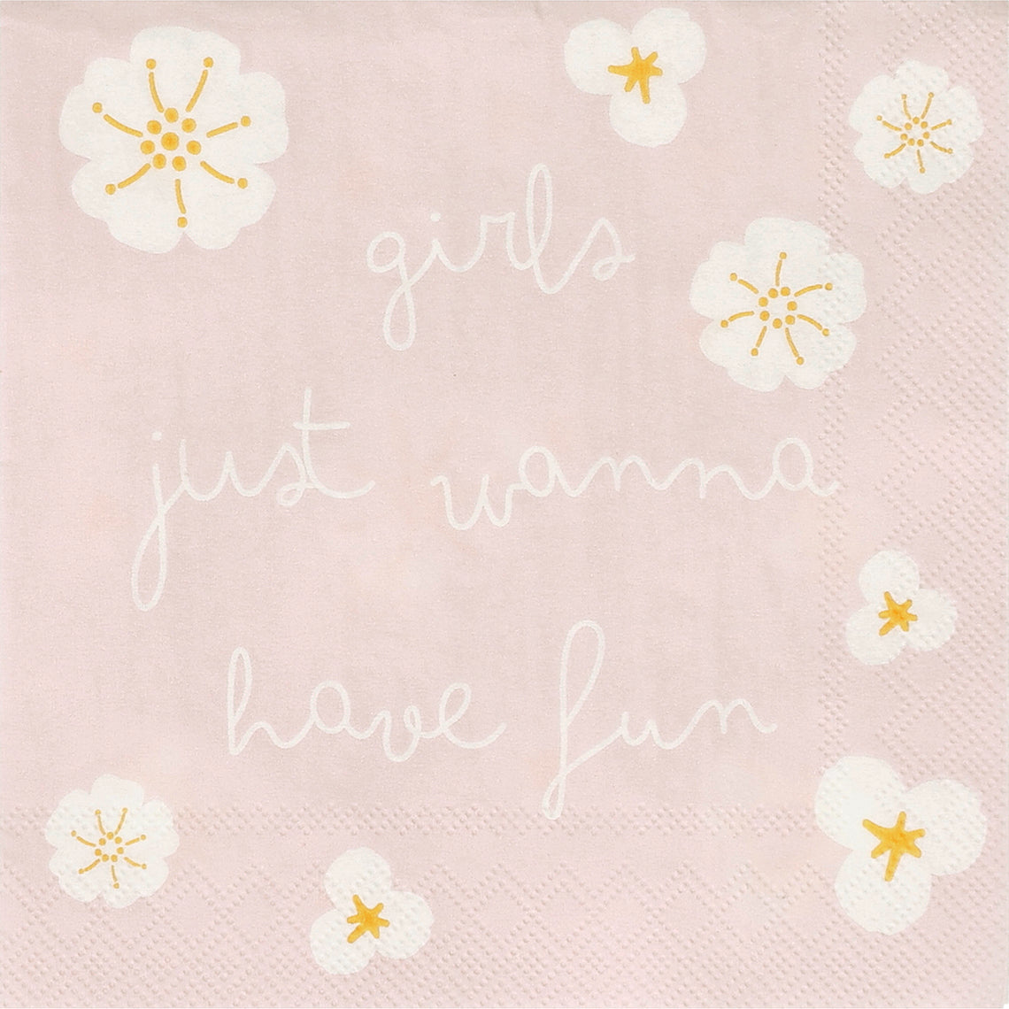 RAEDER DESIGN Cocktailservietten Girls just wanna have fun