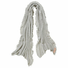 Lade das Bild in den Galerie-Viewer, PURSCHÖN Pure Cashmere Schal Silbergrau