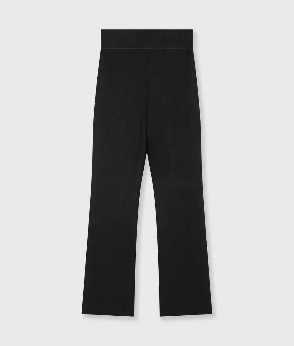 10DAYS AMSTERDAM Flare Punto Pants Black