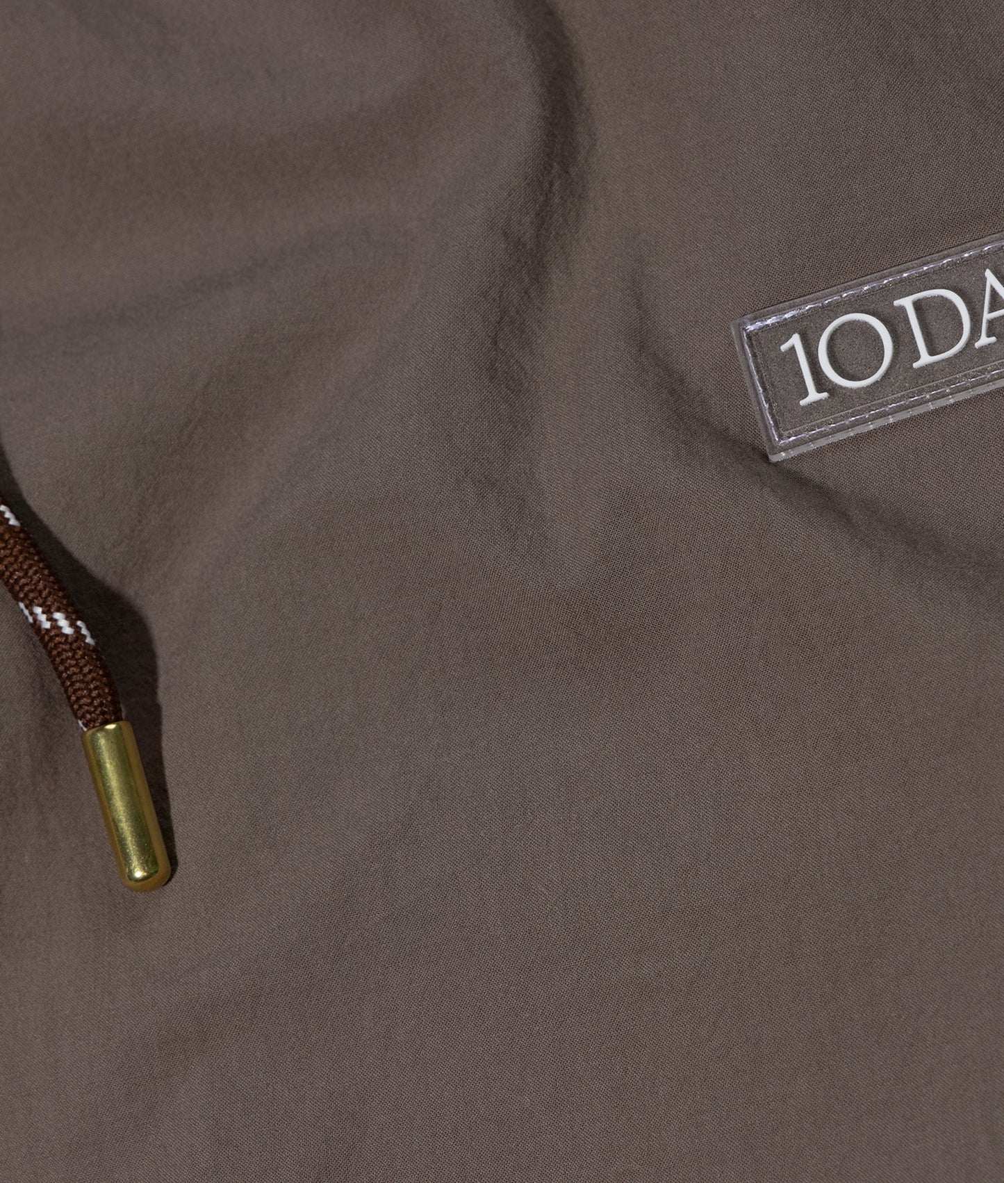 10DAYS AMSTERDAM Wide Pants Poplin - Moonrock
