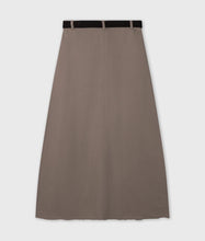 Lade das Bild in den Galerie-Viewer, 10DAYS AMSTERDAM Belted Midi Skirt Fleece