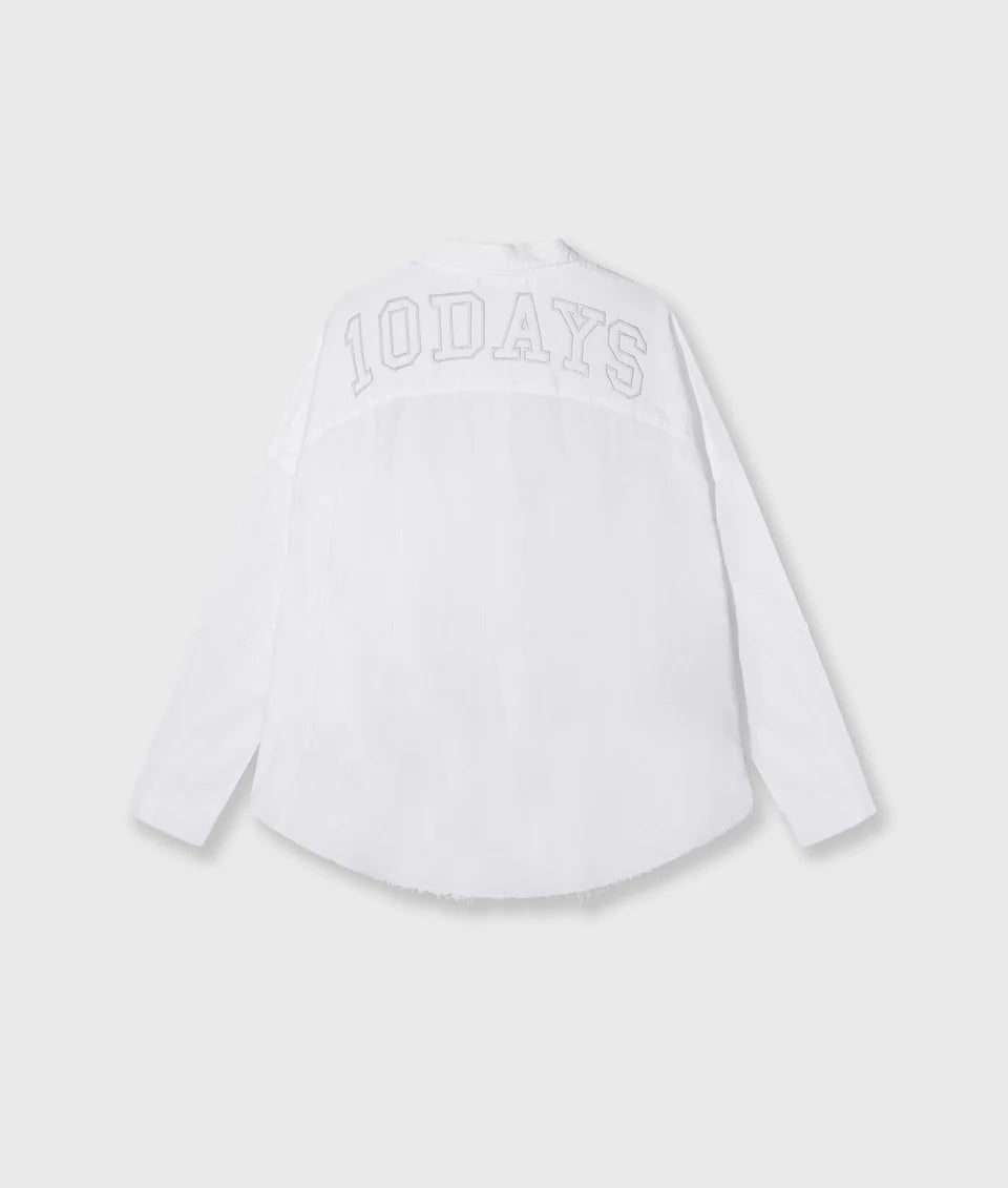 10DAYS AMSTERDAM Stamp Shirt Pique