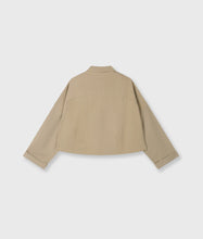 Lade das Bild in den Galerie-Viewer, 10DAYS AMSTERDAM Oversized Cropped Shirt Earth
