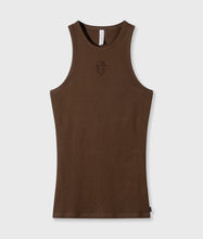 Lade das Bild in den Galerie-Viewer, 10DAYS AMSTERDAM Tank Top Rib - Dark Truffle
