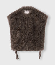 Lade das Bild in den Galerie-Viewer, 10DAYS AMSTERDAM The Bobbie Gilet - Weste aus Fake Fur