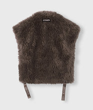 Lade das Bild in den Galerie-Viewer, 10DAYS AMSTERDAM The Bobbie Gilet - Weste aus Fake Fur