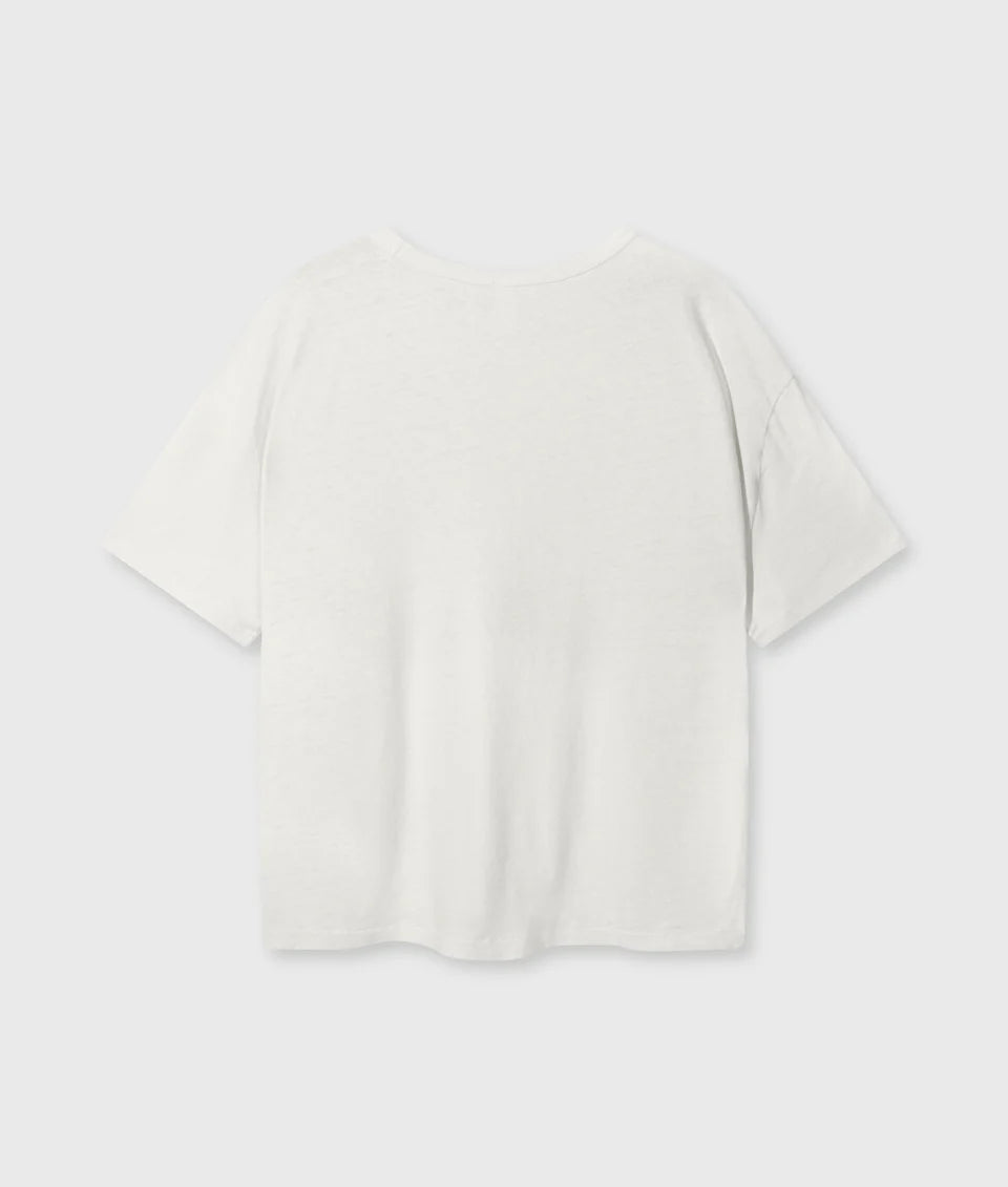 10DAYS AMSTERDAM Comfort Tee Linen Ecru