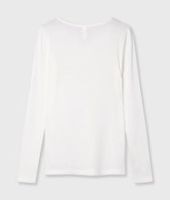 Lade das Bild in den Galerie-Viewer, 10DAYS AMSTERDAM Extra long Sleeve Tee Modal Ecru
