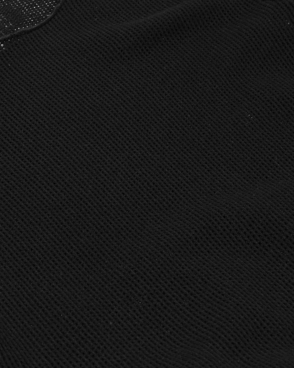 10DAYS AMSTERDAM Long Sleeve Tee Mesh Black