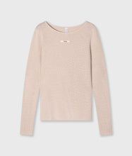 Lade das Bild in den Galerie-Viewer, 10DAYS AMSTERDAM Boat Neck Longsleeve Tee Mesh