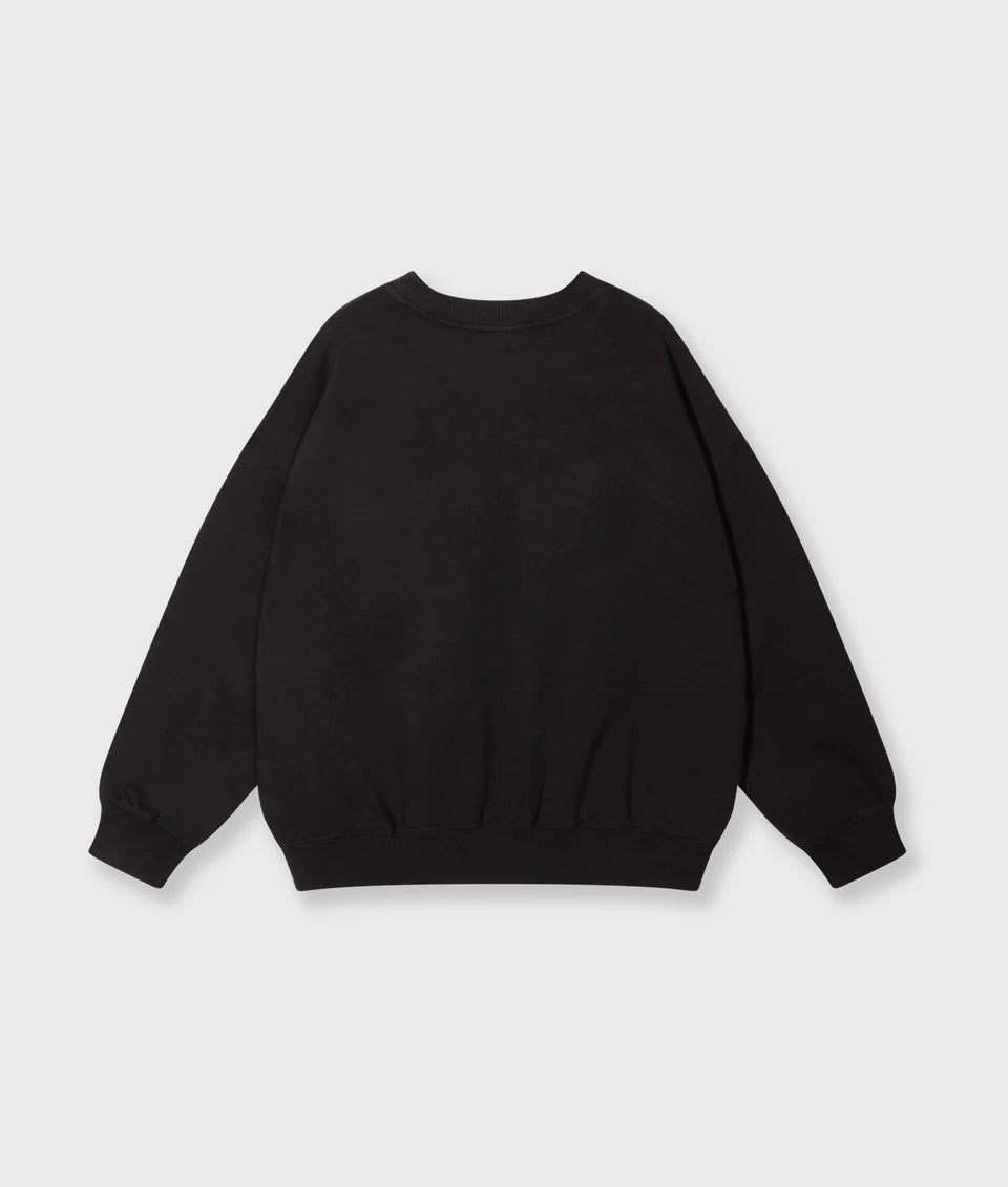 10 DAYS AMSTERDAM Sweater 10 Days Logo Black