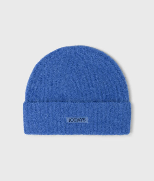 10DAYS AMSTERDAM Beanie aus Alpakamix Ultramarine