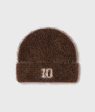 Lade das Bild in den Galerie-Viewer, 10DAYS AMSTERDAM Hairy Knit Beanie - Dark Truffle