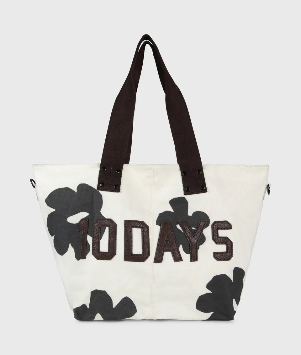 10DAYS AMSTERDAM Canvas Shopper Flower – Wohnreich Conceptstore