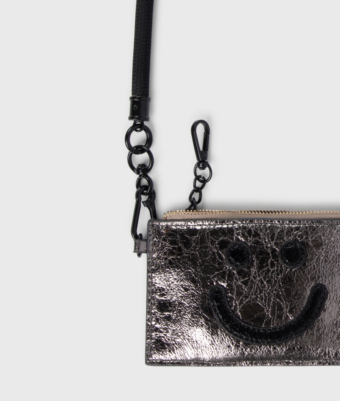 10 DAYS AMSTERDAM Wallet Smile Silber