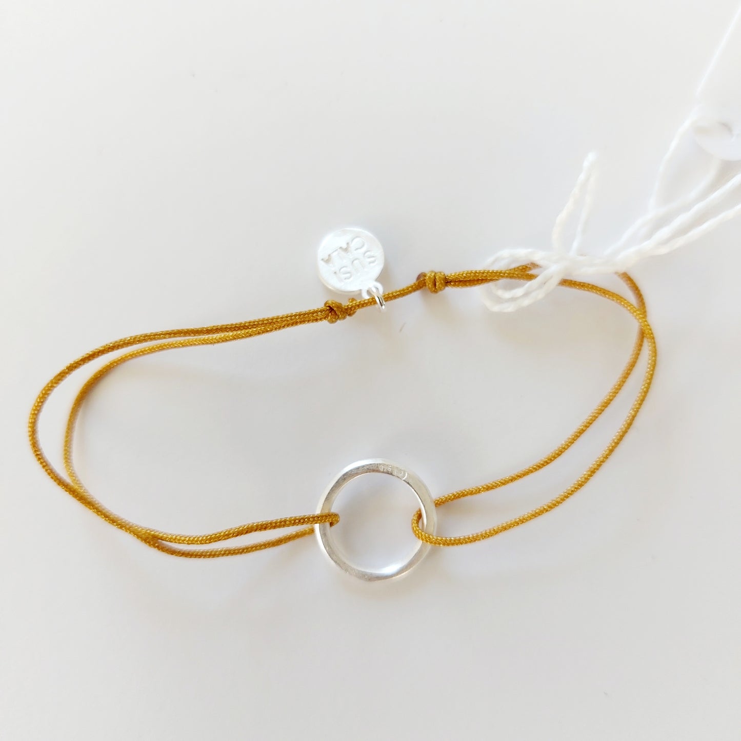 SUSICALA Armband Insieme Sterlingsilber Golden Brown
