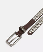 Lade das Bild in den Galerie-Viewer, LIEBESKIND BERLIN Taillengürtel mit Nieten Zimt