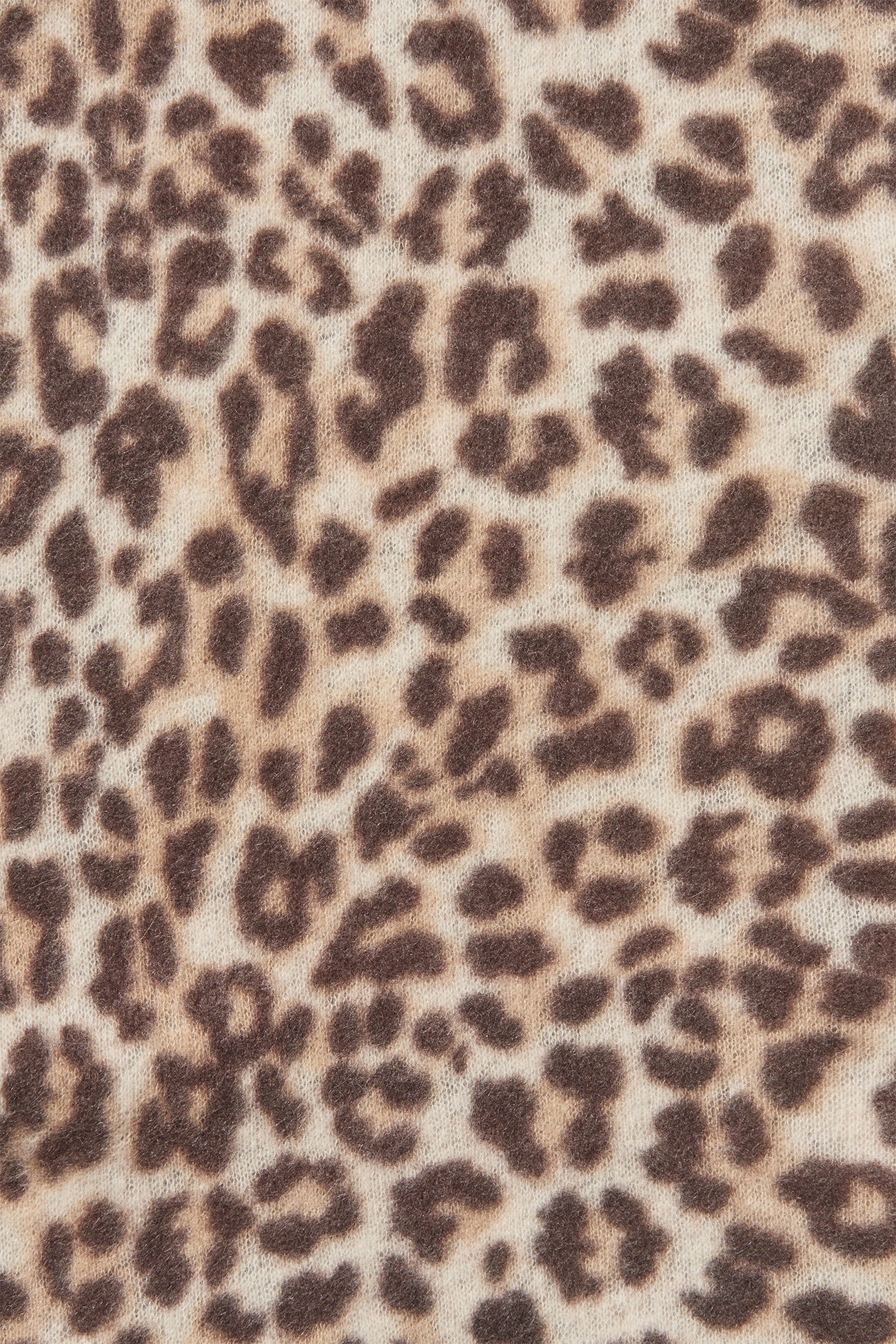 PURSCHÖN Pure Cashmere Schal Slim Leo beige-schoko
