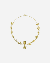 Lade das Bild in den Galerie-Viewer, HOUSE DOCTOR Kerzenhalter HD Mistel Gold