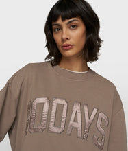Lade das Bild in den Galerie-Viewer, 10DAYS AMSTERDAM Short Sleeve Sweater Moonrock