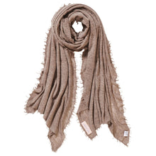 Lade das Bild in den Galerie-Viewer, PURSCHÖN Pure Cashmere Schal Coffee Melange