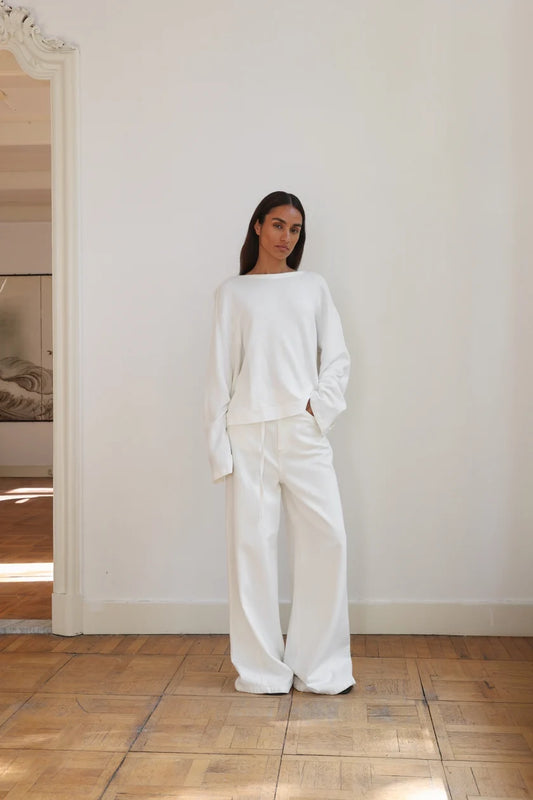 CLUB L'AVENIR Jaya'CL Sweat Off White