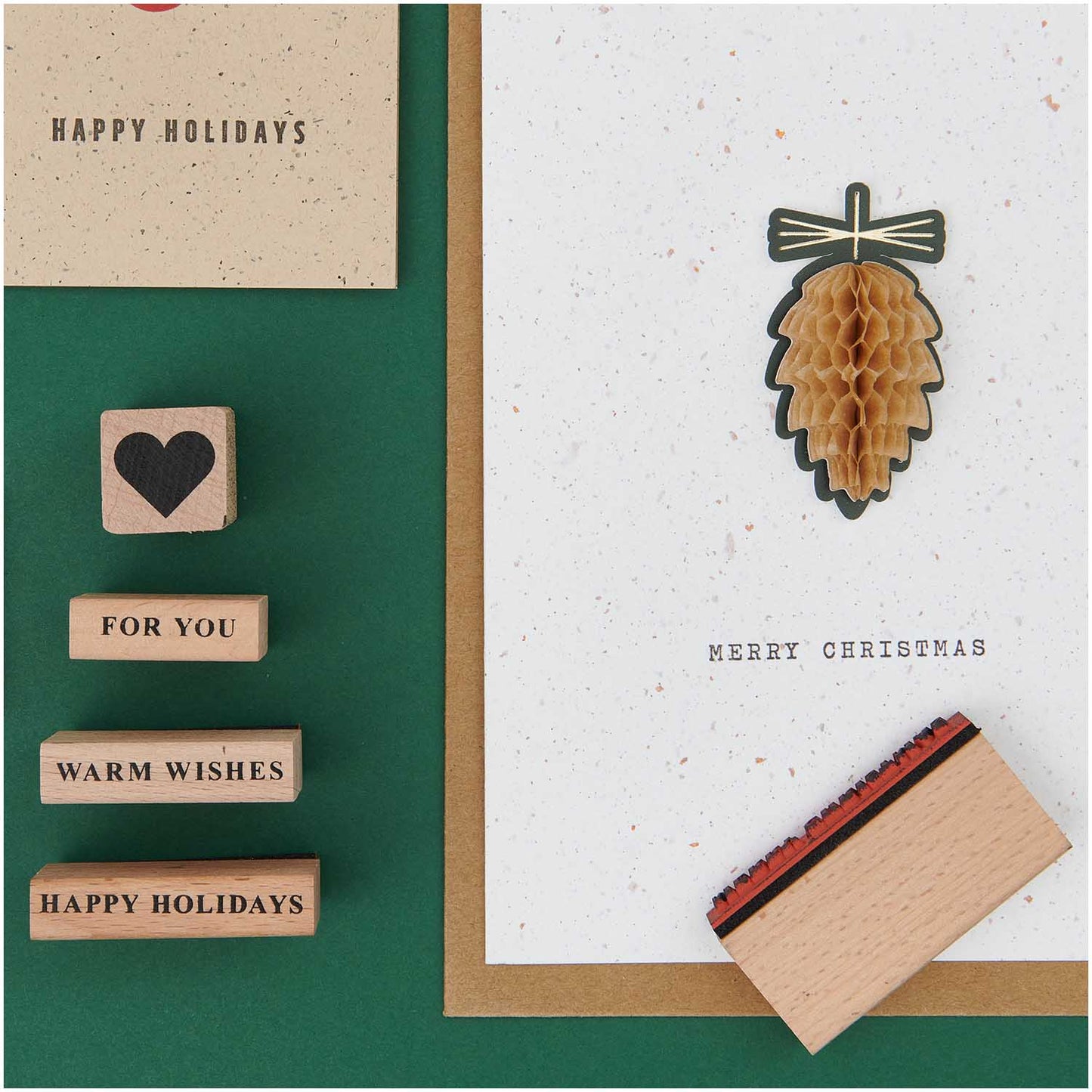 RICO DESIGN Stempelset Merry Christmas
