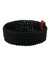 Lade das Bild in den Galerie-Viewer, ASA SELECTION Häkelkorb Black in 3 Größen