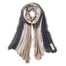 Lade das Bild in den Galerie-Viewer, PURSCHÖN Pure Cashmere Schal Ombre Black Forrest