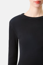 Lade das Bild in den Galerie-Viewer, DRYKORN Longsleeve Nurit schwarz