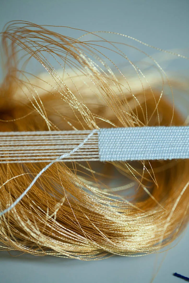 GNOES AMSTERDAM Limited Edition Webarmband Natur