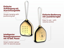 Lade das Bild in den Galerie-Viewer, RELAXOUND Jingle Bells Gold Glow