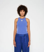 Lade das Bild in den Galerie-Viewer, 10 DAYS AMSTERDAM Tank Rib Top Electric Blue